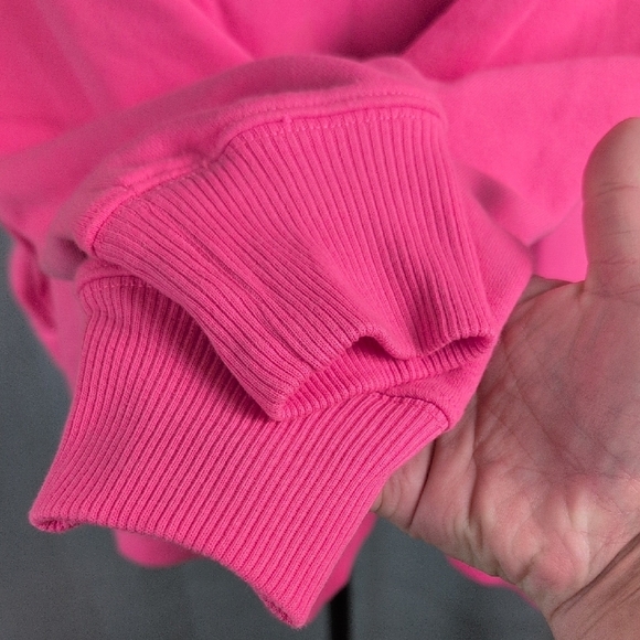 Aerie Vivid Pink Turtleneck Sweater - Picture 5 of 8